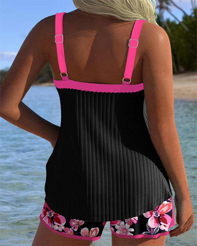Eleanor – Printed Tankini Set