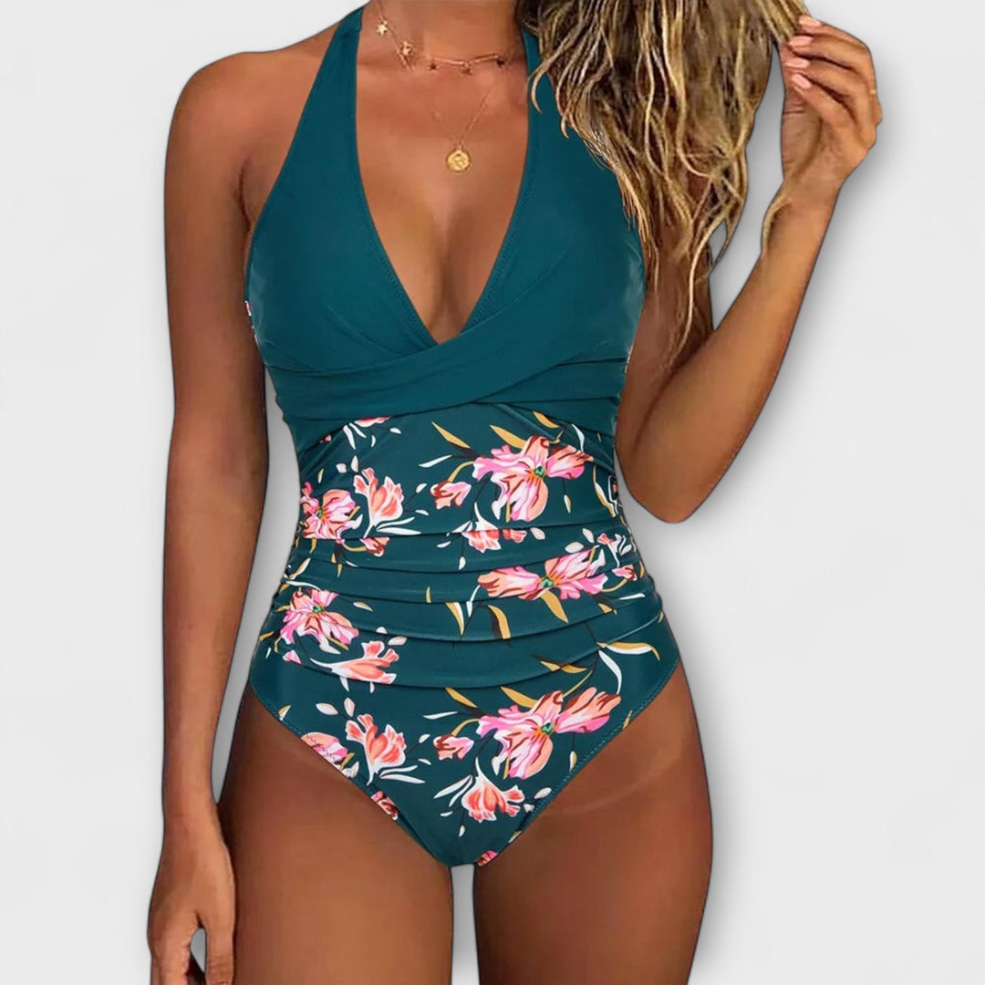 Joyce - Stylish V-Neck Swimsuit for Women