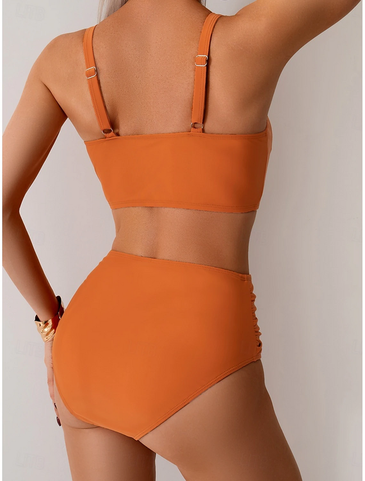 Leonora - Ruched Fabric Bikini